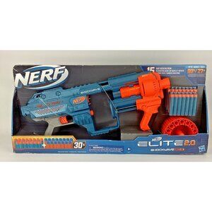 NERF Elite 2.0 Shockwave RD-15 Soft Dart Blaster Gun Rotating Drum Hasbro New
